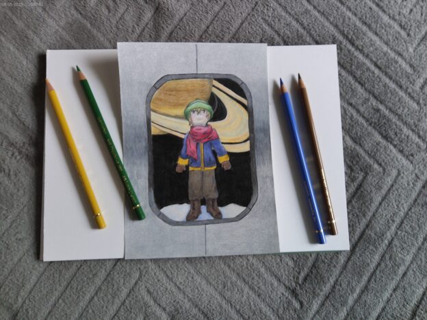 Kurzgeschichte - Der Junge der zu den Sternen blickte